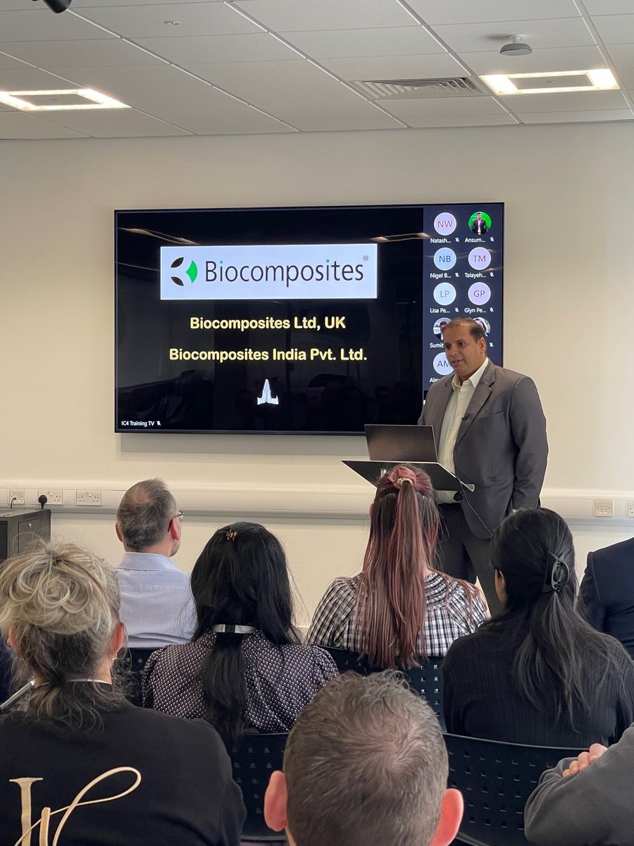 Biocomposites1's tweet image. Today, we had the privilege of hosting Dr Aditya Menon, a renowned Orthopaedic Surgeon from Mumbai, India. It was truly inspiring to hear about his passion for fighting infection and ensuring better patient outcomes!
#Biocomposites #BetterOutcomes #MedicalDevices #Orthopaedics