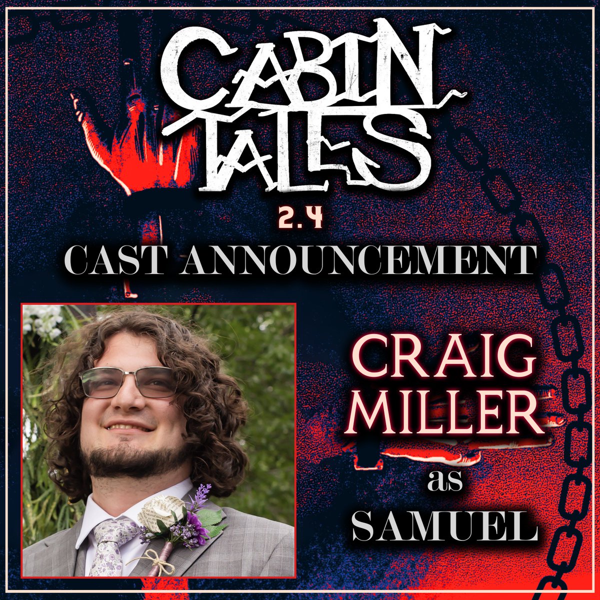cabintale's tweet photo. [CAST REVEAL]

Harry Gill, Mike Collins, Craig Miller &amp; Vaf lead Cabin Tales 2.4 - Roulette.
Welcome to the Cabin... New victims. #CabinTales

@CraigMillerVO @harrygillvo @voiceofvaf @MikeCollinsVO https://t.co/mg6B8NNSJu