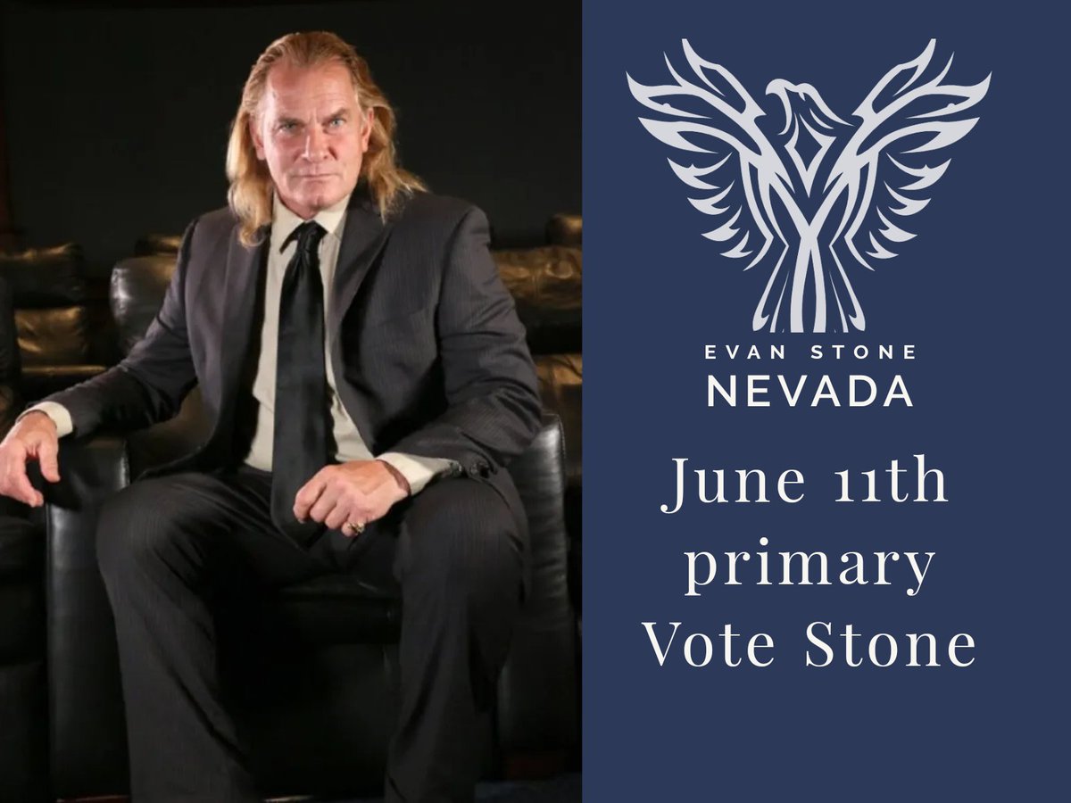 Get out and vote. Voting ends at 7 pm. Remember, voting for me is a vote towards positive change here in Nevada. #vote #VoteRepublican #voteevanstone #nevada #Lasvegas