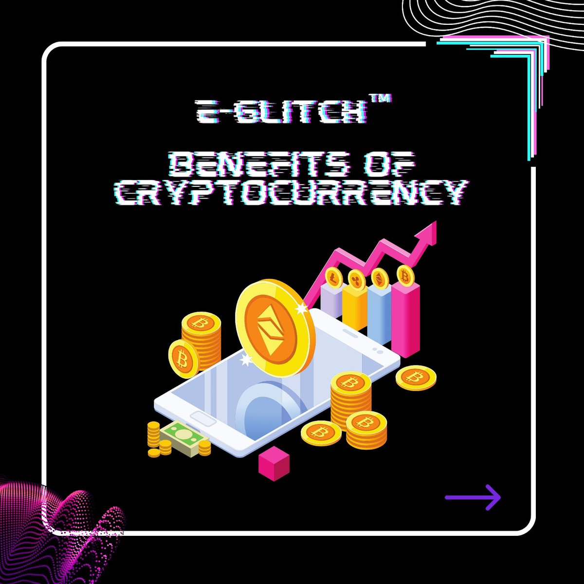 EGlitchOfficial's tweet photo. A digital form of money that uses encryption to secure transactions, making it decentralized and independent of traditional banks.
.
👉 https://t.co/kDqYaMoXdq
.
#cryptocurrency #blockch #bitcoin #ethereum #xrp https://t.co/CMb3TTXqlg