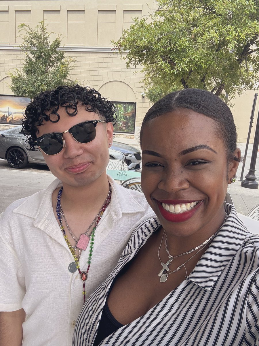 When your former student invites you to brunch you go.  He has always been so special🪄.  Seeing this is my WHY