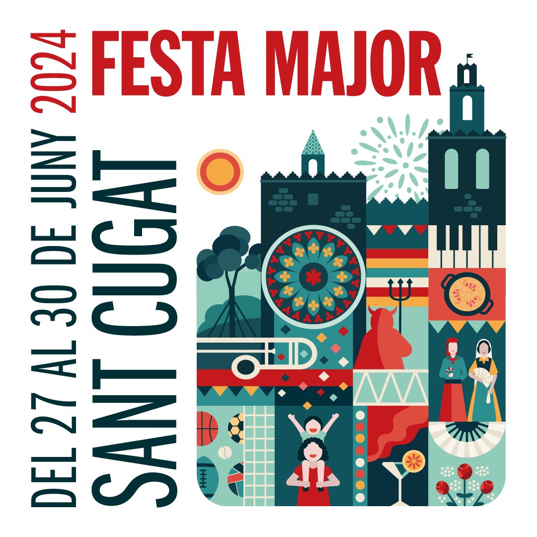 FMSantCugat's tweet image. 🎉 S’acosta la #fmsantcugat!! ❤️
🔥  Del 27 al 30/06 se celebraran 180 activitats en 18 espais amb la col·laboració de 82 entitats de la nostra ciutat 😍
🆕 Obrim fil amb algunes novetats d'enguany! 🫶
➕santcugat.cat/festamajor
📲 linktr.ee/fmsantcugat
@ajsantcugat @culturastc