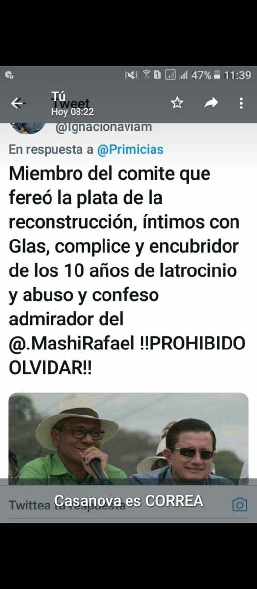 Ignacionaviam's tweet photo. Este llamado del embajador de @USembassyEC #michaelfitzpatrick evidentemente incluye estimada Sra. Fiscal a los operadores d @JorgeGlas alias VIDRIO en el atraco de la pseudoRECONSTRUCCION a #Manabi que aún siguen impunes y que usted no llama a juicio, JUSTICIA NO MAS IMPUNIDAD https://t.co/ujktpRWGZU