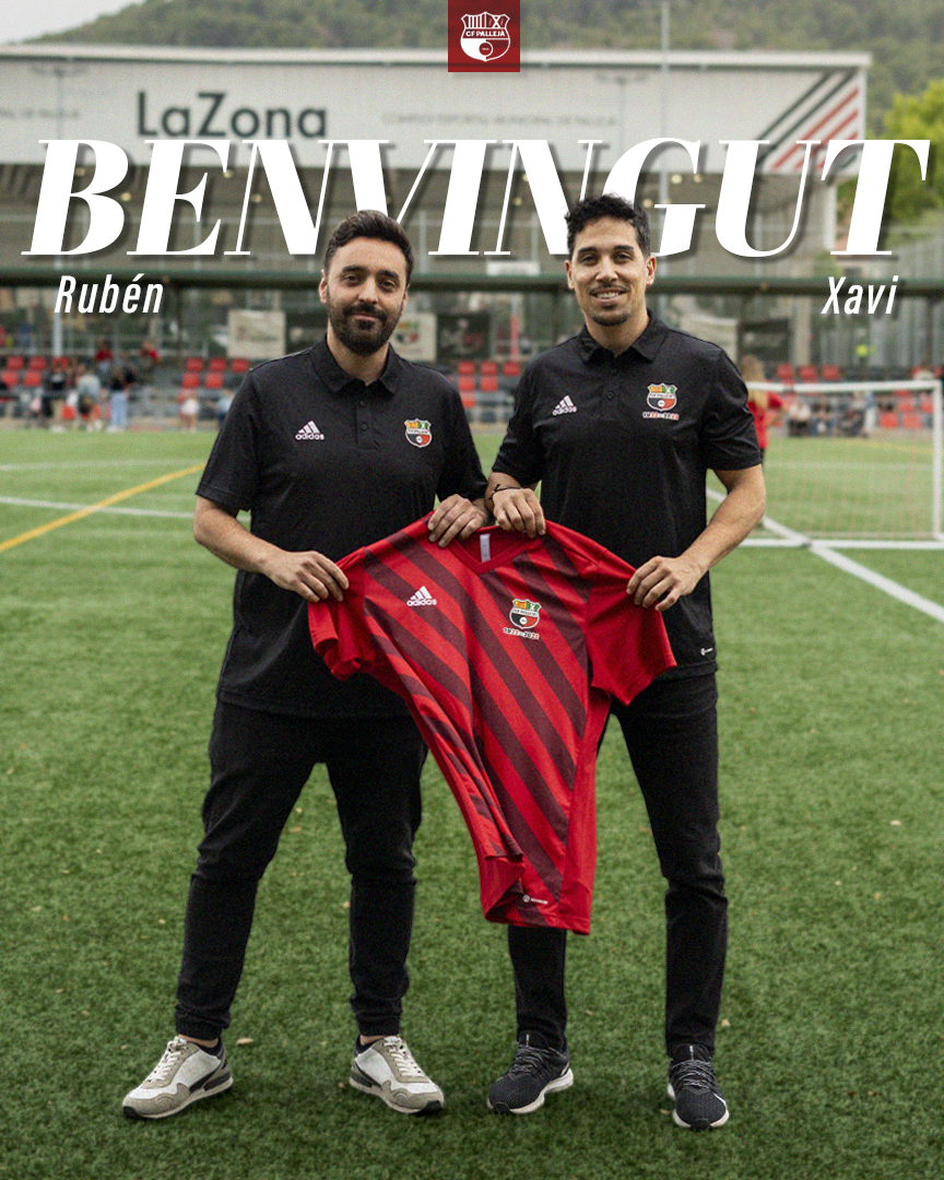 COMUNICAT OFICIAL ℹ️ PRIMER EQUIP MASCULÍ 🚨

<a href="/RubenPerez21/">Rubén Pérez</a> , nou entrenador del primer equip masculí per la pròxima temporada a Segona Catalana. ⚽️

A més a més, ens alegra comunicar que Xavi Barreda continuarà com a segon entrenador. 🔝

Benvingut, Rubén! 🏠

Sort i èxits 🍀