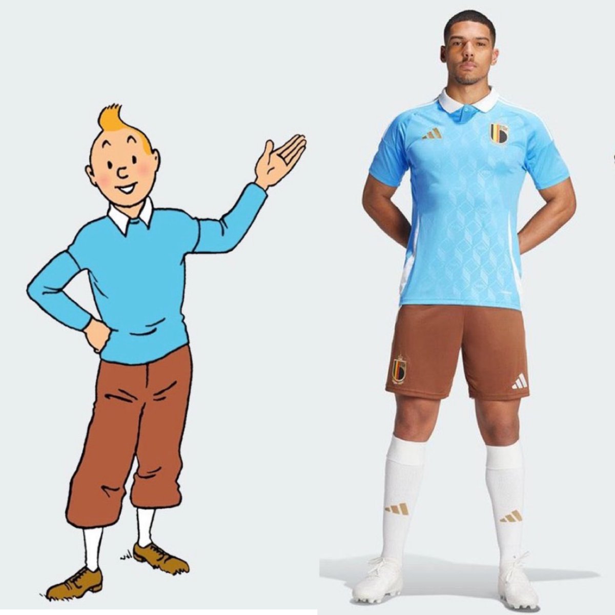 TxabiFranquesa's tweet image. La segunda equipación de Bélgica es la mejor equipación de la #Eurocopa2024, y punto!