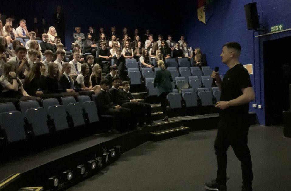 A heartfelt thank you to <a href="/G_Armstrong21/">Graeme Armstrong</a> for visiting our school today and delivering an amazing and inspiring talk to our S4 students. Everyone who attended the event was fascinated. We are grateful to <a href="/SLIC1991/">SLIC</a> for this opportunity.