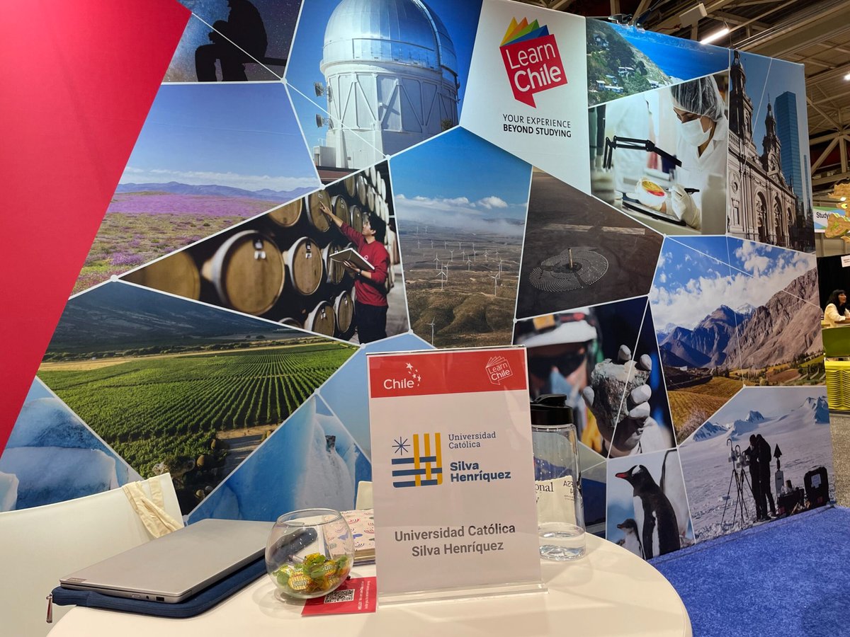🌎 Nuevas alianzas y posicionamiento en el mapa: en estas fotos te resumimos el paso de la <a href="/UCSH_oficial/">UCSH</a> en la conferencia anual de educación internacional más destacada a nivel mundial, <a href="/NAFSA/">NAFSA</a> Association of International Educators &gt;&gt; i.mtr.cool/atxciwqcpz junto a <a href="/LearnChile/">Learn Chile</a>