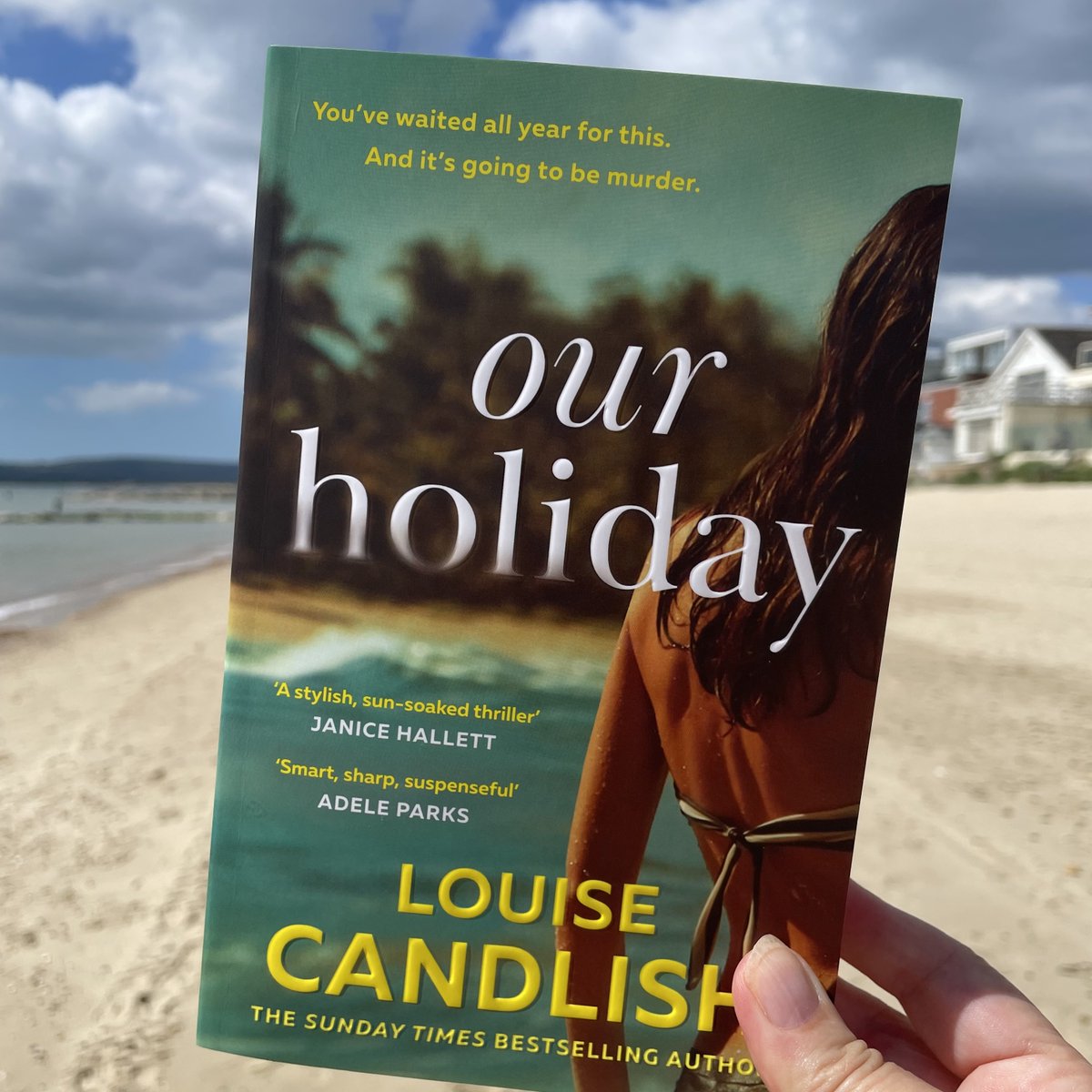 Louise Candlish #OurHoliday (@louise_candlish) on Twitter photo There'll be some exclusive early copies of #OurHoliday available at <a href="/waterstonesWQ/">Waterstones Southampton Westquay</a> this Thursday for my event with the brilliant <a href="/callytaylor/">C.L. Taylor</a>, who'll be talking all things #EveryMoveYouMake - still a few tickets left, join us!
eventbrite.co.uk/e/an-evening-w… There'll be some exclusive early copies of #OurHoliday available at <a href="/waterstonesWQ/">Waterstones Southampton Westquay</a> this Thursday for my event with the brilliant <a href="/callytaylor/">C.L. Taylor</a>, who'll be talking all things #EveryMoveYouMake - still a few tickets left, join us!
eventbrite.co.uk/e/an-evening-w…