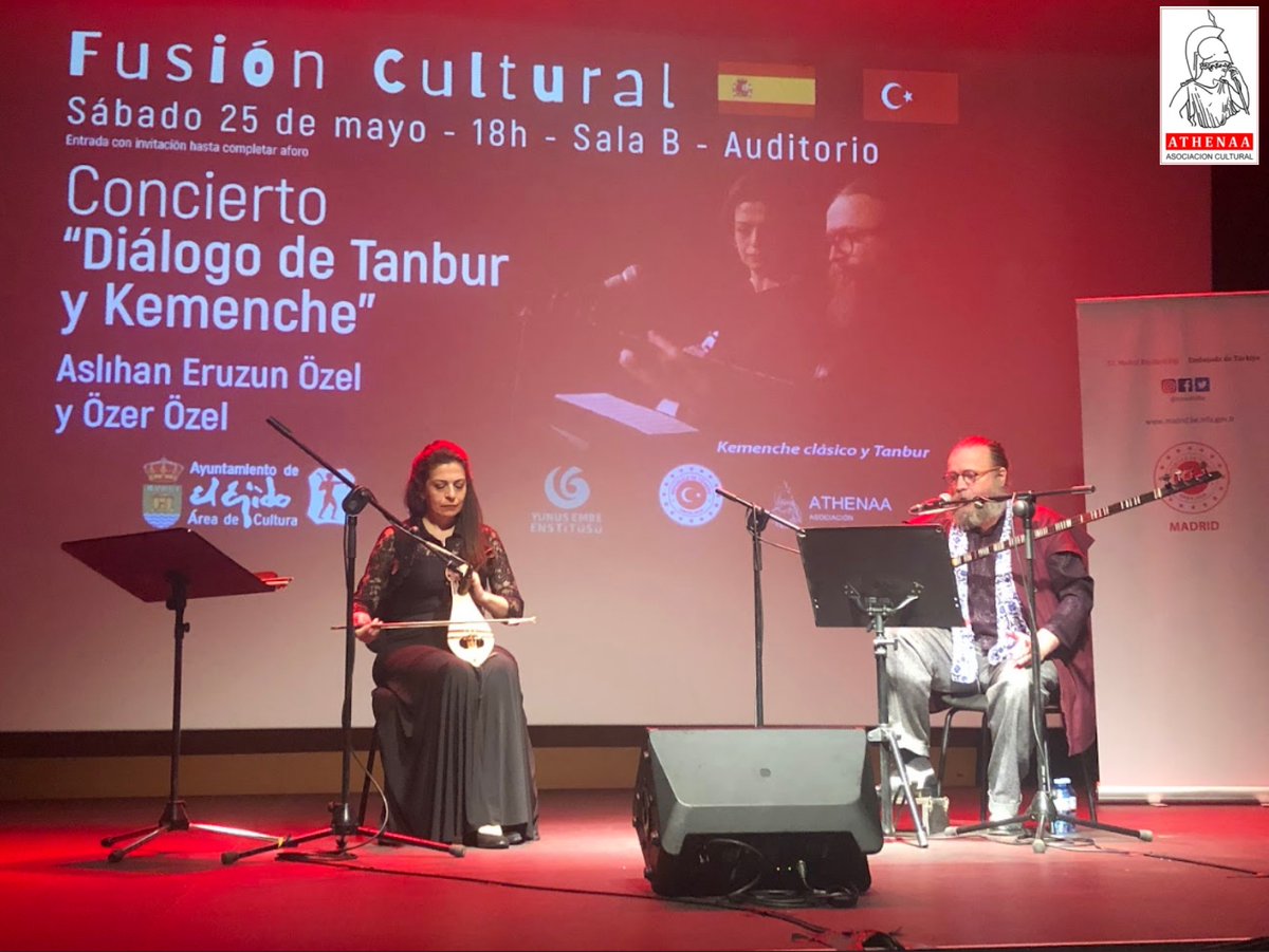 Athenaa en el Concierto “Dialogo de Tanbur y Kemenche” como Fusión Cultural con Turquía.
athenaa.es/noticias/activ…