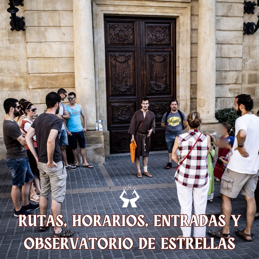 RUTAS Y ENTRADAS para disfrutar del Caspe en 1412 y del #compromisodecaspe Una cita con la historia y la recreación ¡Plazas limitadas! Entrada Gratuita caspe.es/horarios-y-ent…
