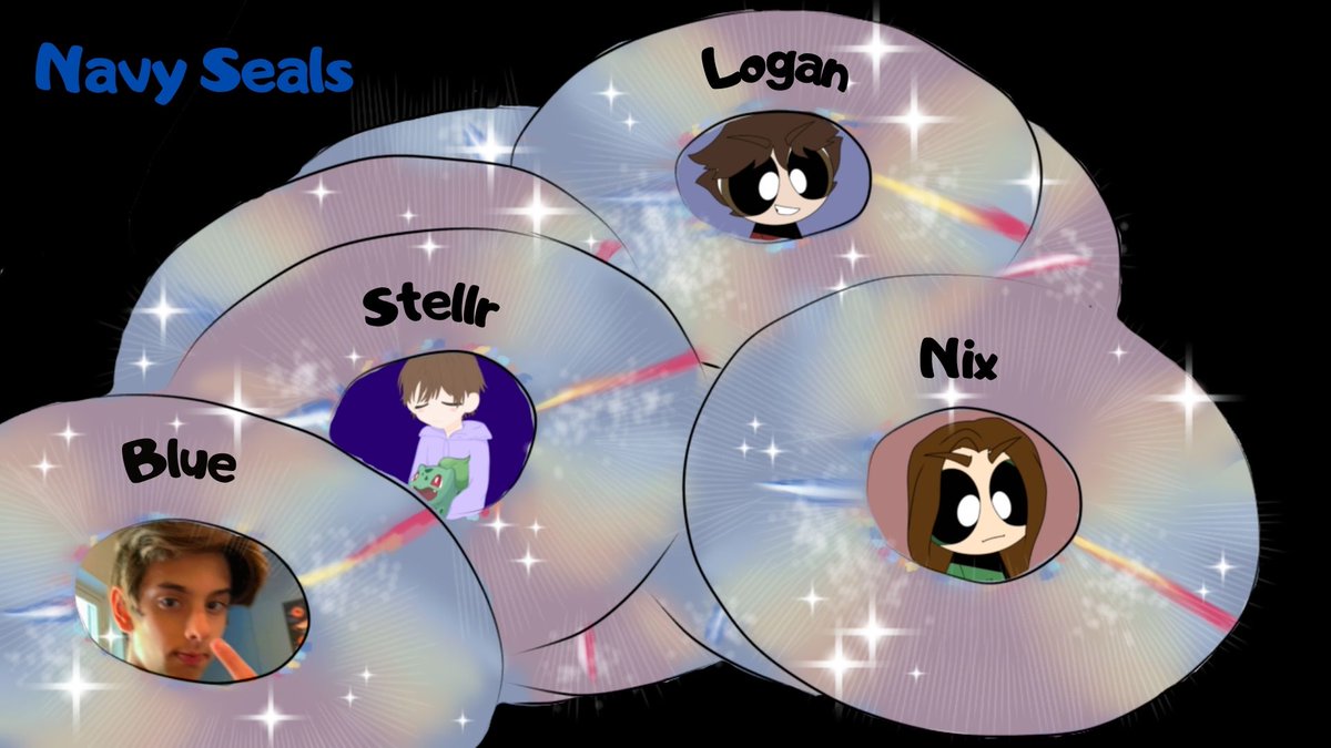 BFTIEVENT's tweet photo. Announcing the Navy Seals of Battle for the Gays!

@bluestarsyay @StellarBeams_ @LoganTime8 @Snix1028 

Watch them be gay on June 23rd at 3pm EST! https://t.co/2HmXbZQ6Pq