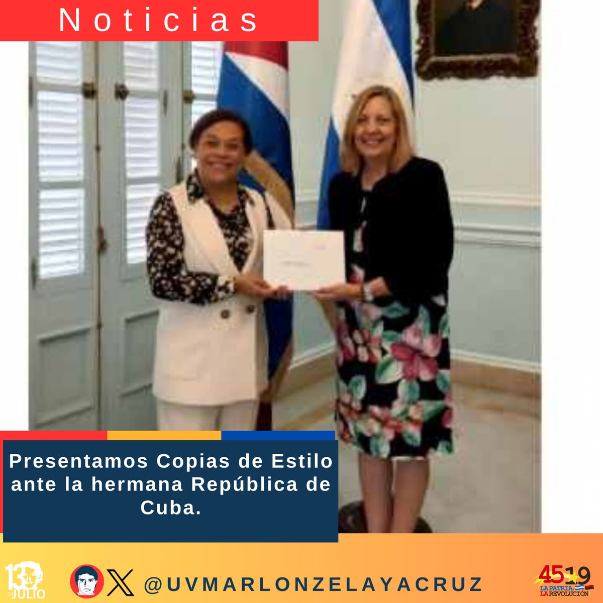 #SomosUNAN
#TodosJuntosAl4519
#ManaguaSandinista 

Fortalecimiento de nuestras relaciones diplomáticas 👏🏻