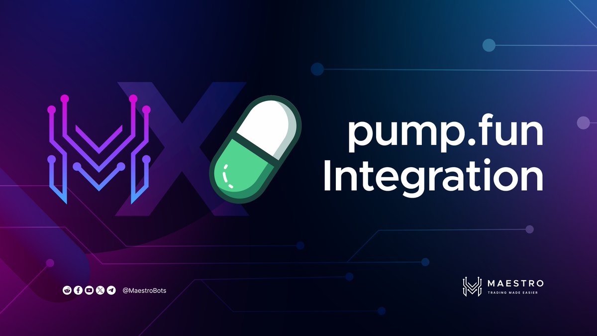 Exciting News Maestros! 🎉 Maestro now supports https://t.co/IMwayFoUQo,  the innovative Solana platform for meme coin creation and trading. Enjoy  early entry into new tokens with auto-buy at launch, limit orders, and  anti-MEV