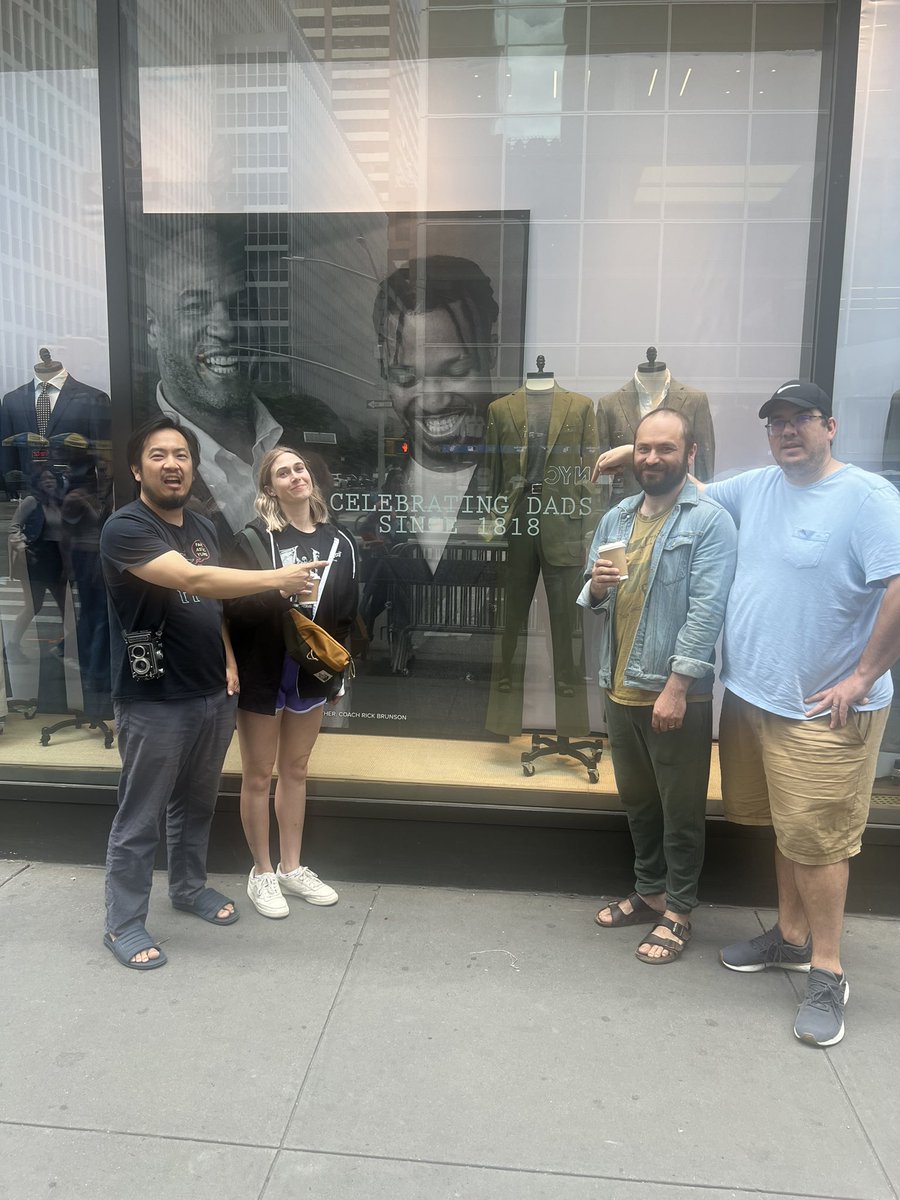 New York live show tonight! The only off broadway production to feature an inflatable dice!