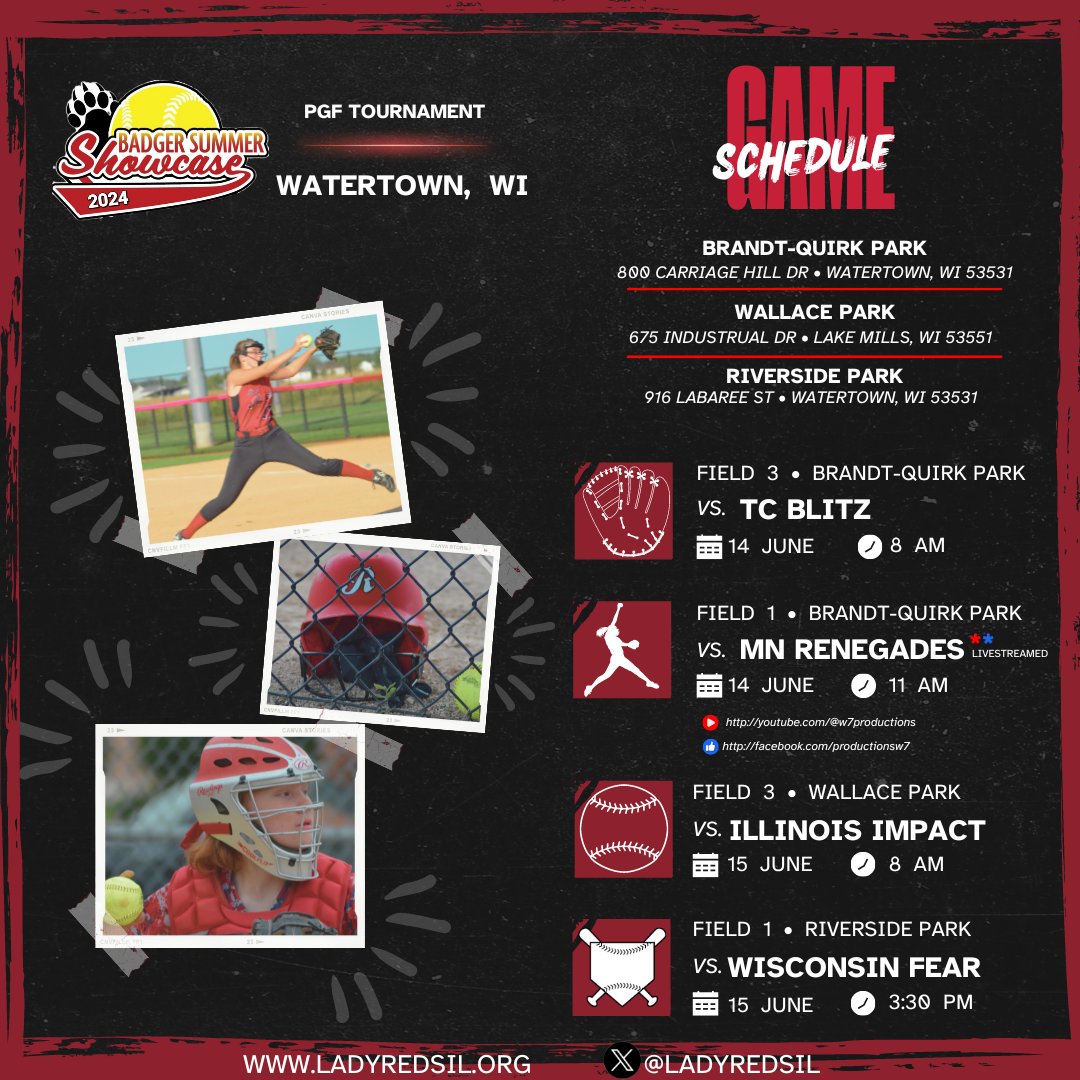 Illinois Lady Reds Softball tweet media