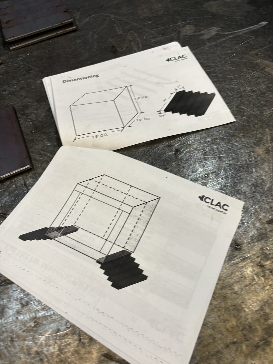 weldRBR's tweet photo. Vocational exam week at RB Russell!
Grade 11’s are working hard on their 6 hour practical exam. Read, measure, think, fabricate and weld! #voced #welder https://t.co/6JGrncaUoH