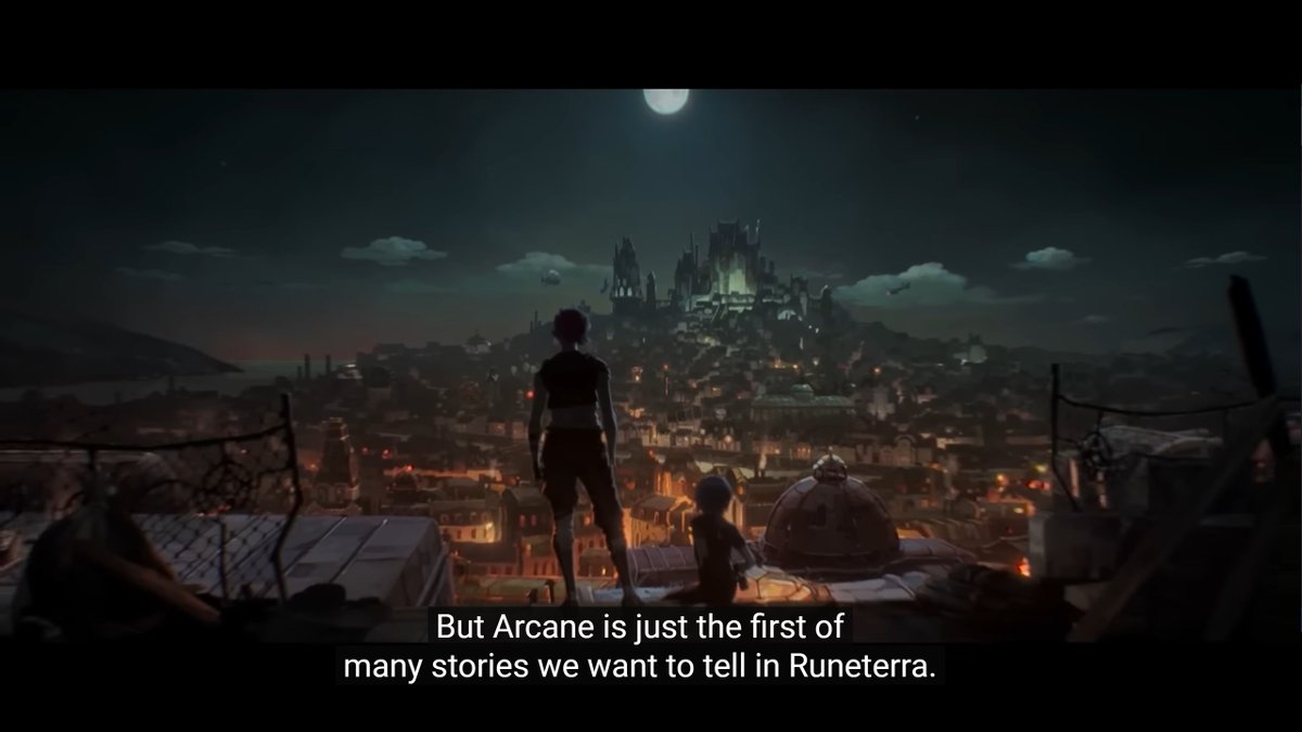 DumbsYT's tweet photo. Arcane ends after Season 2

And I think there's a good reason why

Instead of going through the same characters for multiple seasons with the same storylines, Riot will make MULTIPLE series, focusing on different regions and stories

This way they literally have an infinite money making machine for decades

AND I'M UP FOR IT

THE LEAGUE OF LEGENDS CINEMATIC UNIVERSE IS HERE SOON