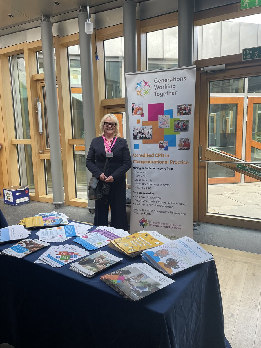 We are here in the garden lobby of the Scottish Parliament for our Parliamentary reception this evening to celebrate our #GWT24 Excellence Awards.