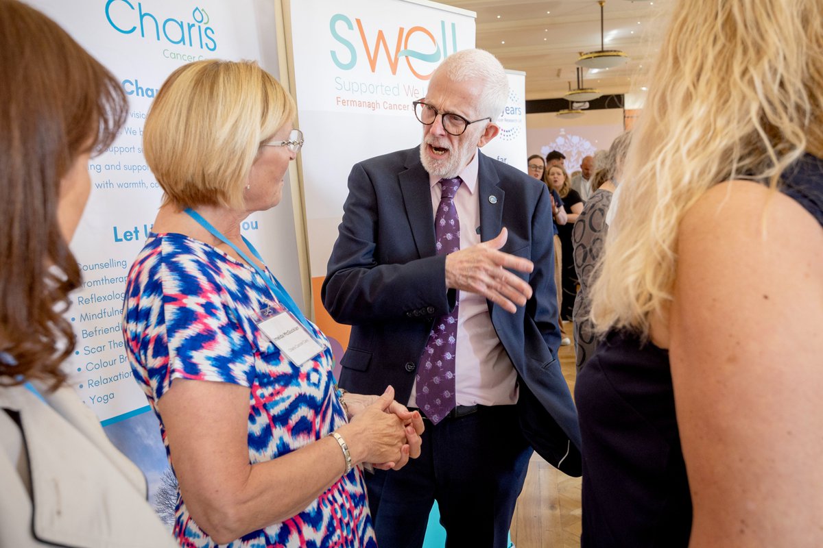 CancerFocusNI's tweet photo. Yesterday, we launched NI's first-ever Cancer Charities Coalition with a reception at Stormont. This was a momentous occasion as 34 cancer charities working across all Health Trusts came together to create a unified sector voice.
Read more ▶ https://t.co/xgEeIwduV1 #NICCC https://t.co/H8Dw0kc2YC