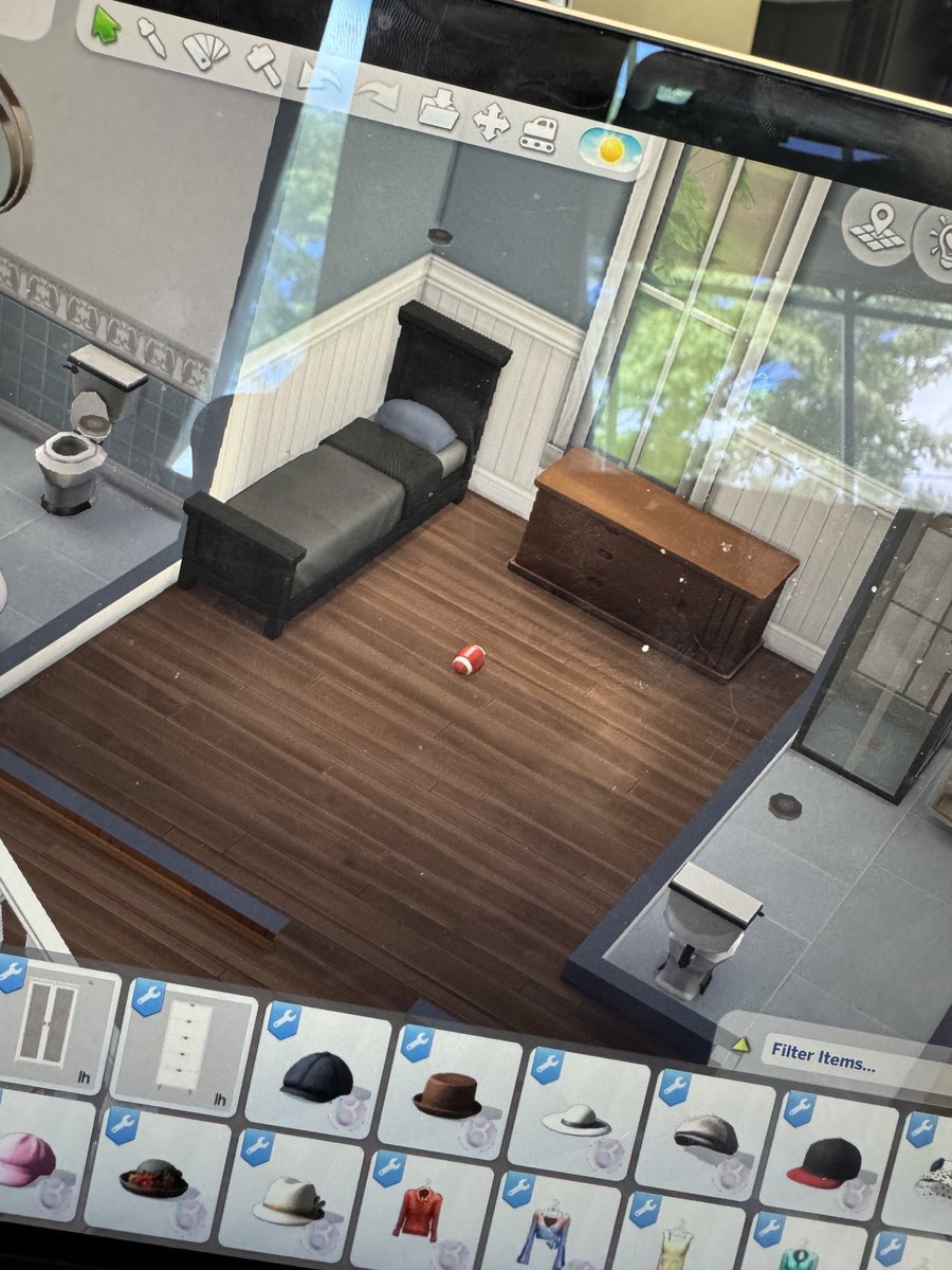 the rooms i make for my girl sims vs the rooms the make for my boy sims