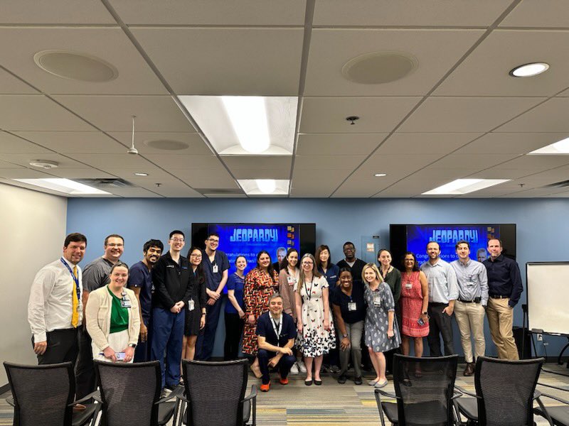 Brad Cutrell, MD, FIDSA (@bradcutrellmd) on Twitter photo One of the best things we do <a href="/UTSWInfDis/">UTSW Infectious Diseases & Geographic Medicine</a> every year is our JeoparID contest pitting fellows and faculty. Very competitive this year and had lots of fun putting this together! <a href="/MamtaKJain/">Mamta K. Jain</a> <a href="/NS3protease/">Beckham Lab</a> <a href="/HIVDocSK/">Sidd Kogilwaimath MD MPH</a> <a href="/UTSWIM_HIVmed/">UTSW HIV Medicine</a> <a href="/RicardoLaHozMD/">Ricardo M. La Hoz</a> One of the best things we do <a href="/UTSWInfDis/">UTSW Infectious Diseases & Geographic Medicine</a> every year is our JeoparID contest pitting fellows and faculty. Very competitive this year and had lots of fun putting this together! <a href="/MamtaKJain/">Mamta K. Jain</a> <a href="/NS3protease/">Beckham Lab</a> <a href="/HIVDocSK/">Sidd Kogilwaimath MD MPH</a> <a href="/UTSWIM_HIVmed/">UTSW HIV Medicine</a> <a href="/RicardoLaHozMD/">Ricardo M. La Hoz</a>