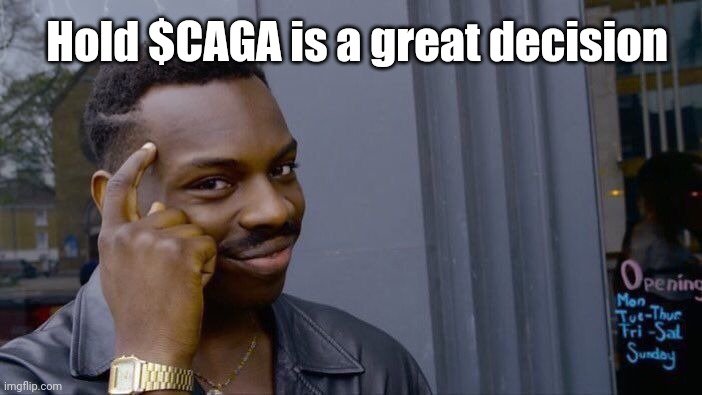 Prepare your bags for $CAGA 
It's great decision

<a href="/_cagacrypto/">CAGA CRYPTO</a> 
<a href="/SlametAdi03/">Slamet Priyadi</a>