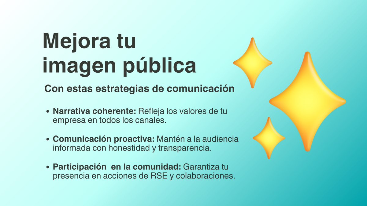 PodiumPanama's tweet photo. ¿Quieres mejorar la imagen pública de tu empresa? 💼 Usa una narrativa coherente, comunicación proactiva y participción en la comunidad. #comunicación #panama https://t.co/SCwL8E1E0z