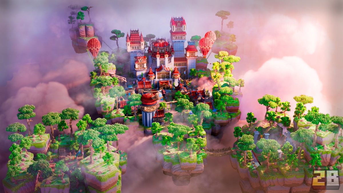 Summer Flowering - Spawn
We are created this spawn for our secret client. It looks bright and very atmospheric, I would like to take a walk there!

🛠️Built by:
<a href="/Wer1ne1/">_Xplore</a>

📷Rendered by:
<a href="/Noxi_Render/">Noxi</a> 
#minecraft #minecraftbuilds