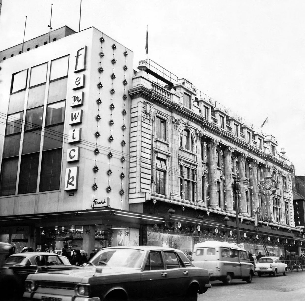 Fenwick Department Store, Northumberland Street, 18th November 1966.

Picture courtesy of Newcastle Chronicle.