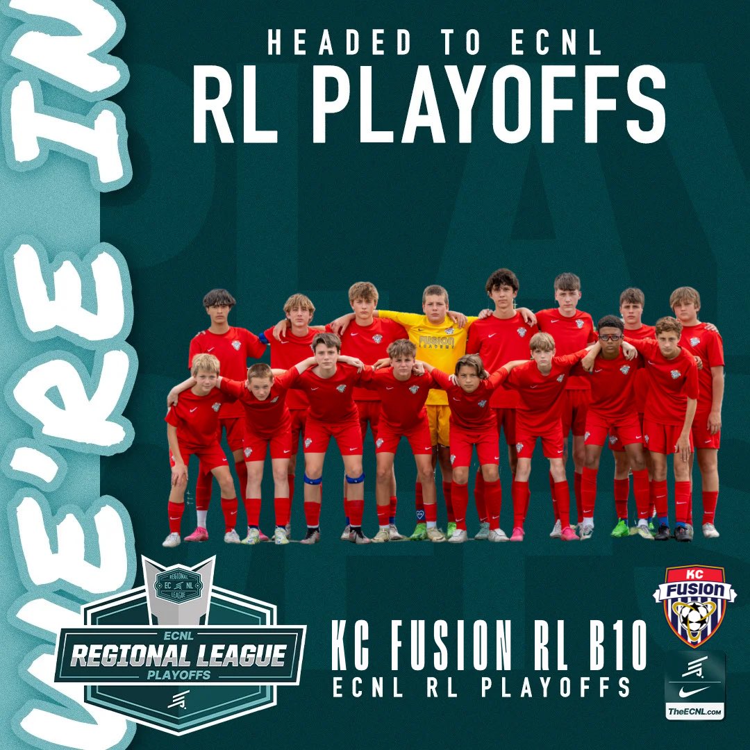 kcfusionsc's tweet photo. Want to wish our 2008G, 2010B and 2011G RL sides the best of luck as they head to the Lou for the @TheECNL Regional League Playoffs this week. Go represent #FusionFamily! #HeadedToRLPlayoffs #TOGETHER https://t.co/1rOCnjfYYO