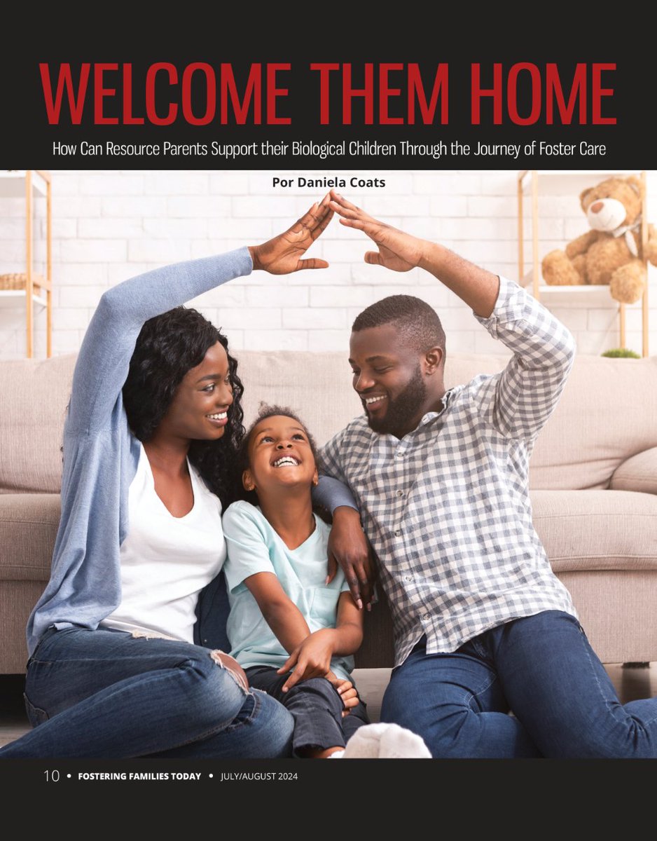 Here's a sneak peak of our upcoming July/August issue of FFT! TO read the full piece on supporting your biological children through the journey of #fostercare subscribe to FFT now.

fosteringfamiliestoday.com/product/foster…