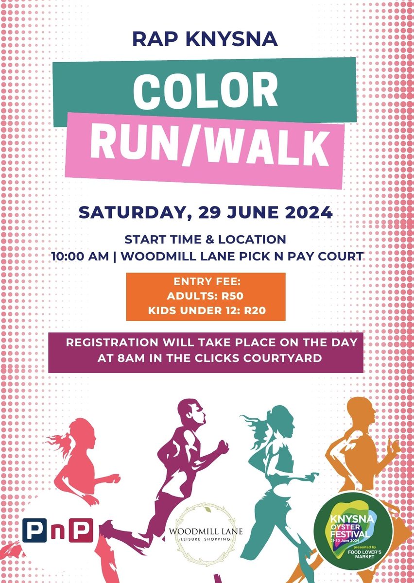 Knysna Oyster Festival (@oysterfestival) on Twitter photo RAP ColourRun
#RecoveryAddictionProgram
Community outreach raising miney for those addicted to drugs.
knysnaoysterfestival.co.za
#shuckinggoodtime #Knysna #GardenRoute
<a href="/FoodLoversMkt/">Food Lover's Market</a>
<a href="/StandardBankZA/">Standard Bank ZA</a> <a href="/AlgoaFM/">Algoa FM</a> <a href="/visitknysna/">Visit Knysna</a> <a href="/KnysnaMuni/">KnysnaMunicipality</a> <a href="/WesternCapeGov/">Western Cape Gov</a> <a href="/SavannaCider/">SavannaCider</a> <a href="/SANParksGRNP/">SANParks GardenRoute</a> RAP ColourRun
#RecoveryAddictionProgram
Community outreach raising miney for those addicted to drugs.
knysnaoysterfestival.co.za
#shuckinggoodtime #Knysna #GardenRoute
<a href="/FoodLoversMkt/">Food Lover's Market</a>
<a href="/StandardBankZA/">Standard Bank ZA</a> <a href="/AlgoaFM/">Algoa FM</a> <a href="/visitknysna/">Visit Knysna</a> <a href="/KnysnaMuni/">KnysnaMunicipality</a> <a href="/WesternCapeGov/">Western Cape Gov</a> <a href="/SavannaCider/">SavannaCider</a> <a href="/SANParksGRNP/">SANParks GardenRoute</a>