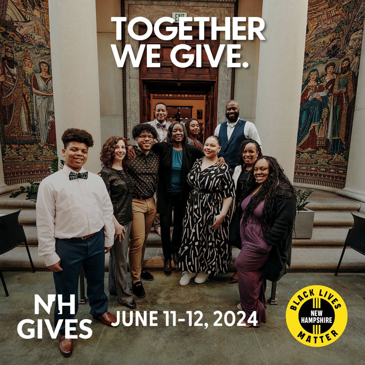 📣 In just a few short hours, NH Gives begins!
 
Starting TODAY, June 11th, at 5 PM, please consider making a donation before the 5 PM donation deadline tomorrow ⏳
🔗 nhgives.org/organizations/… 

#BLMNH #NHGives