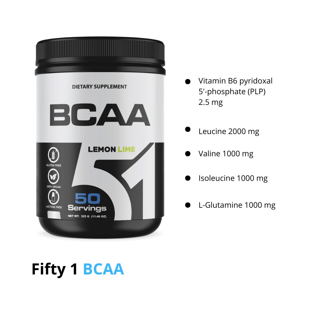 get51fit's tweet photo. Boost your workout with our BCAA Lemon Lime! Improve performance, muscle protein synthesis, and support immunity, gut health, and recovery. Third-party tested, GMP certified, and made in the USA!

#BCAA #MuscleRecovery #GutHealth #ImmuneSupport #MadeInUSA #GMPcertified #Get51Fit https://t.co/5M4Y7Jolvo
