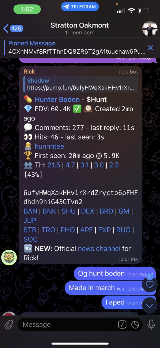 6x for gang so far 7.5x for me .. lets see $hunt