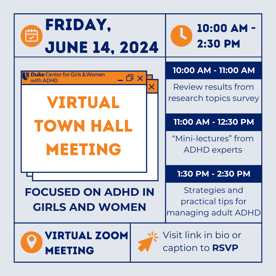 Duke Center for Girls and Women with ADHD tweet media