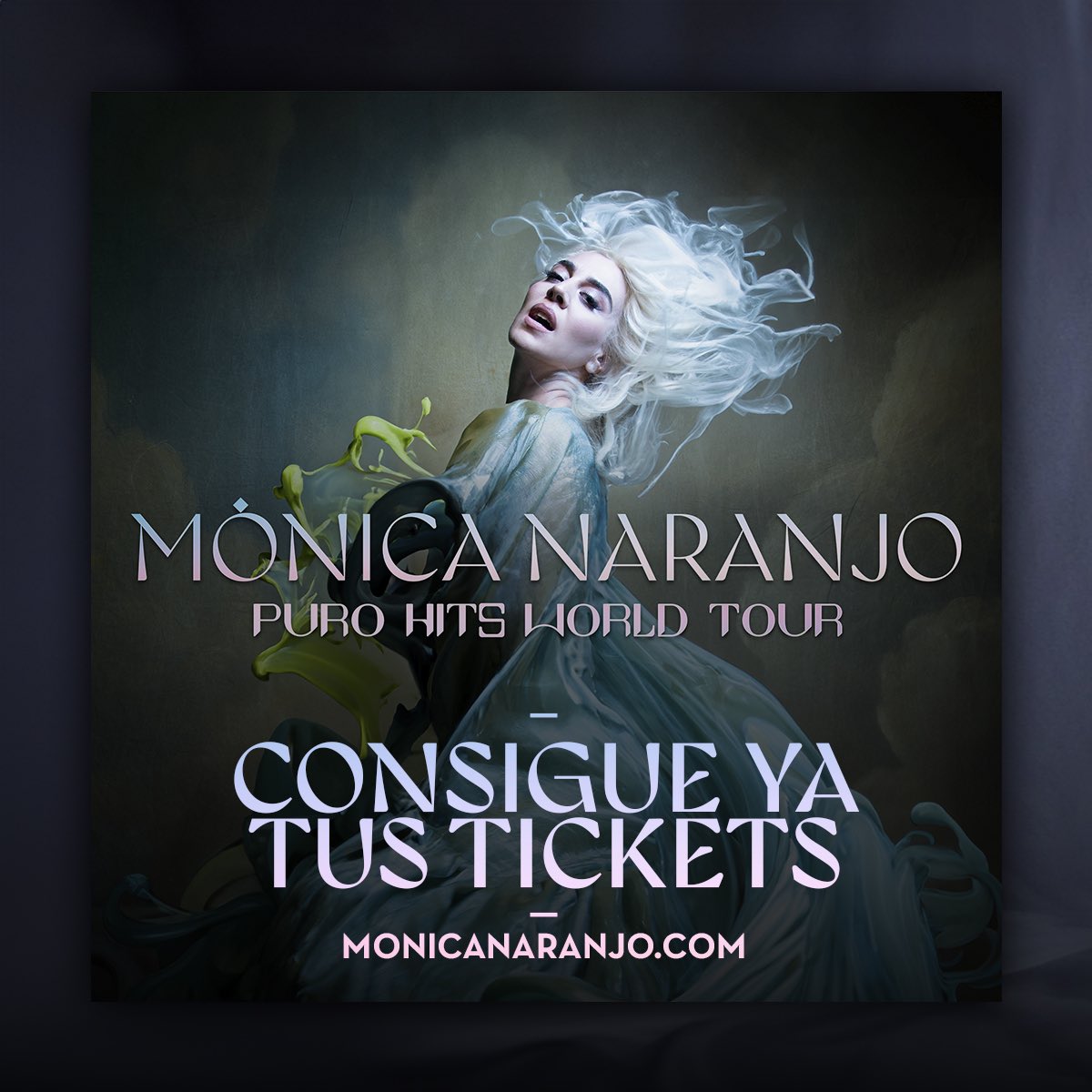 Ya están disponibles los tickets para todos los conciertos!! ❤️🙏 En cuáles de ellos nos vemos?! 🥰

✴️ Accede a monicanaranjo.com para conseguir tus tickets. 

#LaMúsicaSana #PuroHitsWorldTour #MónicaNaranjo