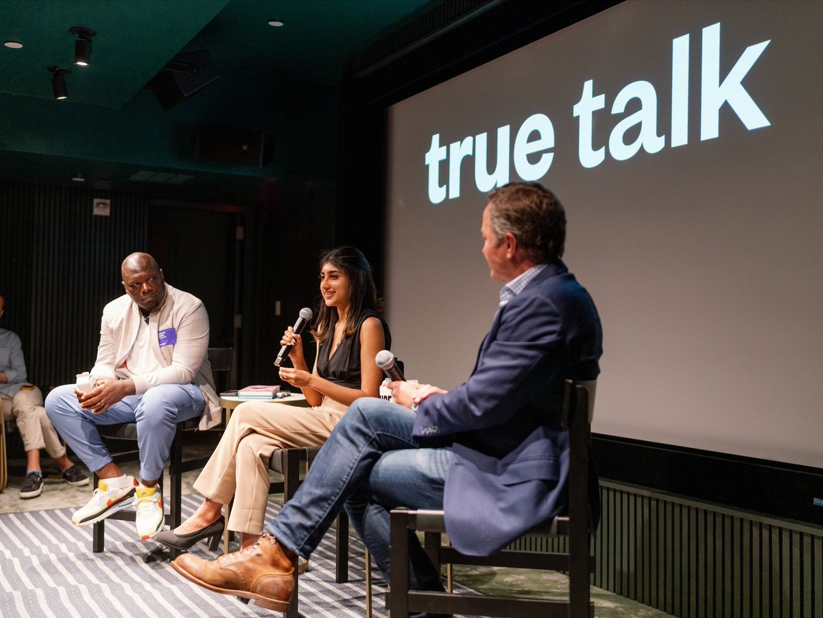 DevshiMehrotra's tweet image. 🎤 Grateful to @trueventures for giving me the opportunity to share my story building @JusticeText alongside the brilliant @keylargofoley (IPO'ed @onepeloton) and @Clarence_Bethea ($30m raised, exited @UpsieHq).