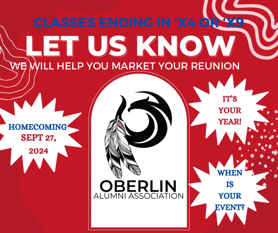 Is your graduating class celebrating with a reunion?
Let us know and we can help promote the event!