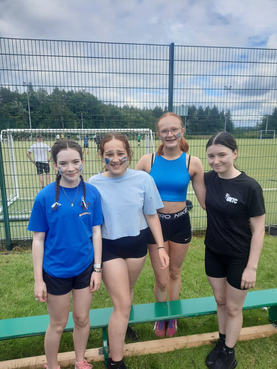 Sports Day 2024 💙 A huge thank you to our wonderful senior pupils for all your help organising and leading our teams 💙 #prideindennyhigh