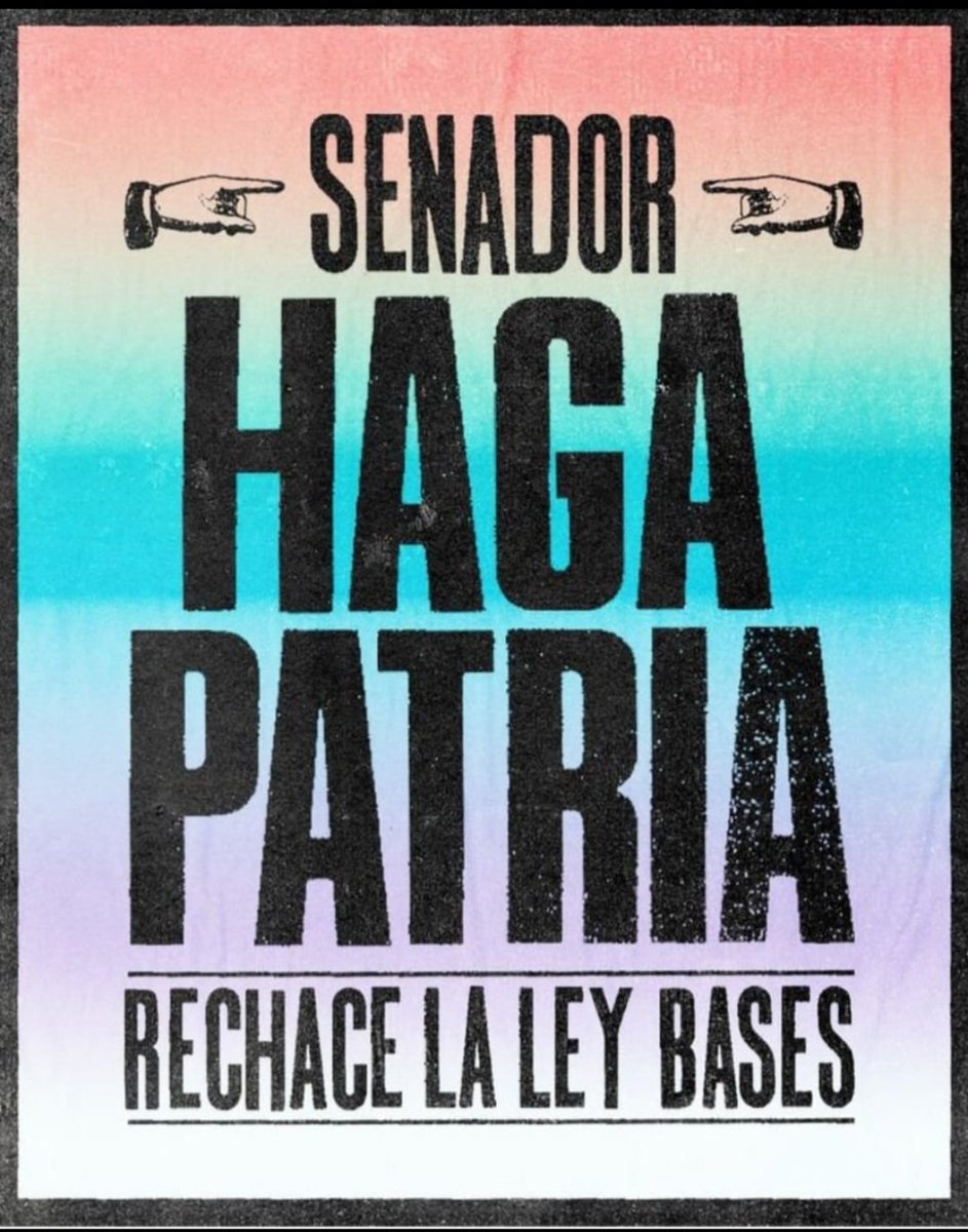 #SenadoresCómplices
#NoALaLeyBases