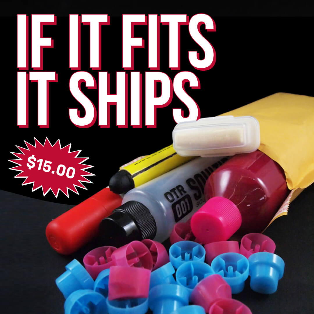 BombingScience's tweet photo. If It Fits it Ships is back!

What's in this pack?
We take a bubble mailer and we fill it with a variety of markers, inks, and caps.https://t.co/FtOzHPSx8s

#spraypaint #caps #fatcaps #markers #graffitisupplies #graffitipaint #bombingscience  #stickers #mops #ink https://t.co/LuYbzDIVnd