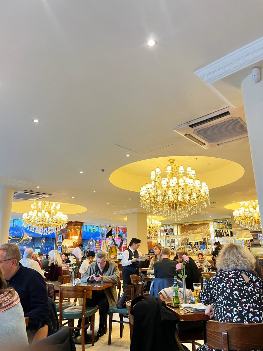 phulushe's tweet image. I went to Caffe Concerto and the coffee and scones were amazingly delicious.