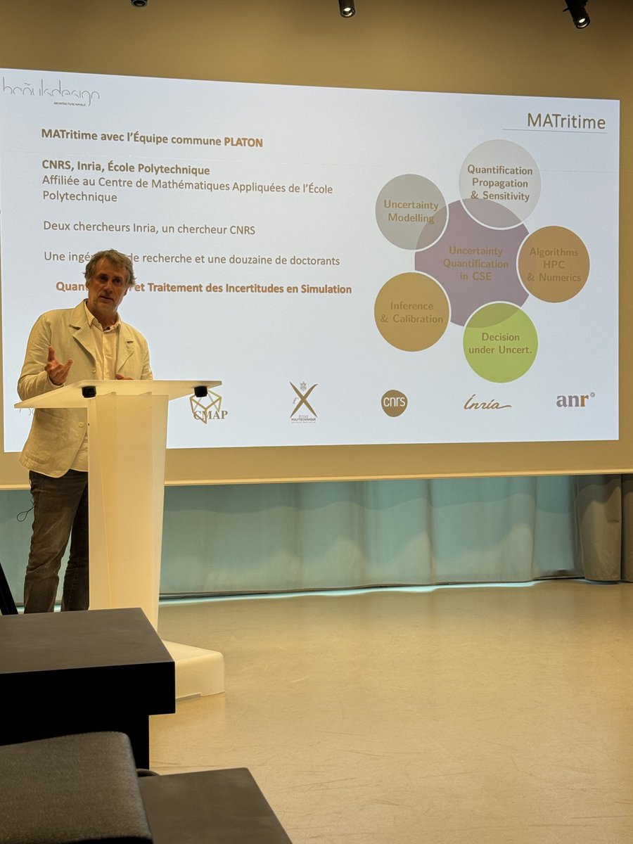 Conf avec Renaud Bañuls. Créateur du voilier bmw oracle victorieux à la 33e coupe de l’américa. Un mot d’ordre gérer les incertitudes !