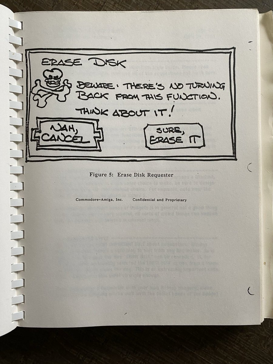 AmigaL0ve's tweet image. I have a 3-ring binder manual that came with my pre-retail Amiga Dev machine this old: April 1985. Actually, I have several different ones like this that came with it…


I wonder if these have ever been scanned and archived anywhere (it would be a big job)?

#computerhistory