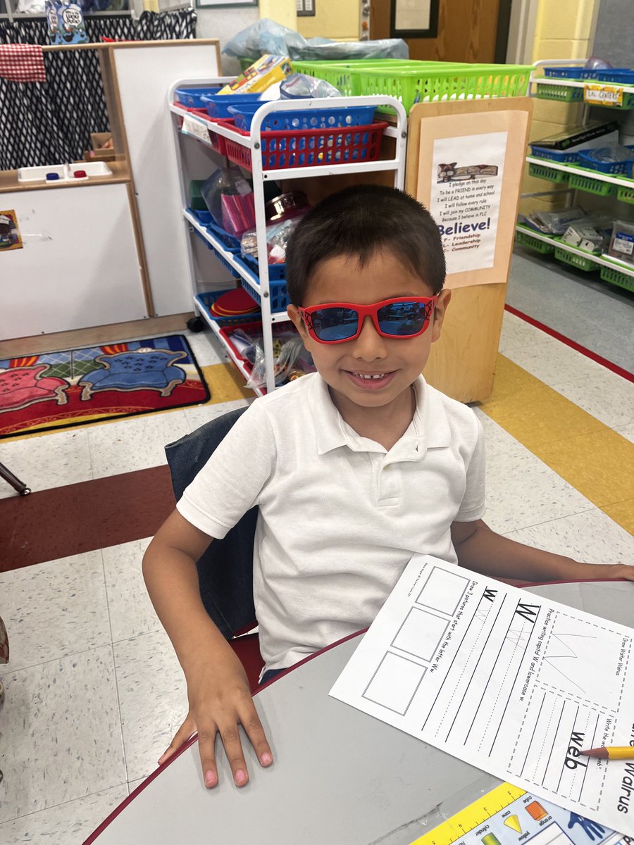 ABC COUNTDOWN LETTER S is for sunglasses. We are too cool for our sunglasses #believeinflc