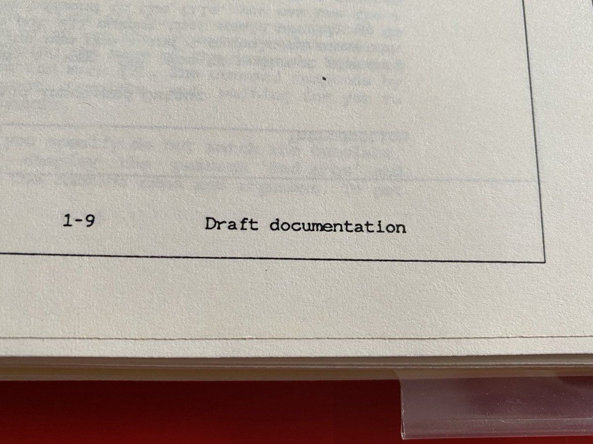 AmigaL0ve's tweet image. I have a 3-ring binder manual that came with my pre-retail Amiga Dev machine this old: April 1985. Actually, I have several different ones like this that came with it…


I wonder if these have ever been scanned and archived anywhere (it would be a big job)?

#computerhistory