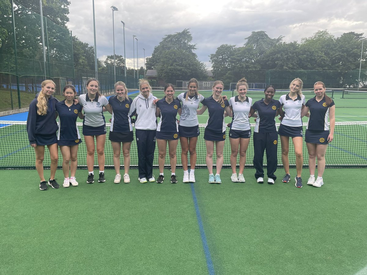 Girls Lower Sixth Tennis Team had a really good fixture v St. Catherine’s. Great to be back on court after the stress of Predicted Grade exams! <a href="/ReedsSchool/">Reed's School Cobham</a>