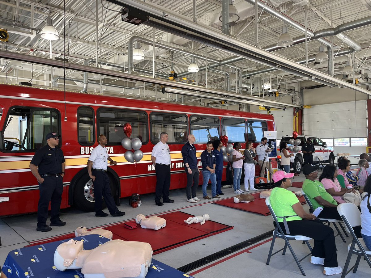 mcfrsPIO's tweet photo. Recently @mcfrs Montgomery County Fire &amp; Rescue Service Partnered with @MedStarHealth MedStar Health &amp; Alpha Kappa Alpha Sorority, Inc., Theta Omega Omega Chapter for CPR/AED Training Event &amp; Video Premiere 
@MontgomeryCoMD Public Safety Training Academy in Gaithersburg https://t.co/UaGDvru3Zm