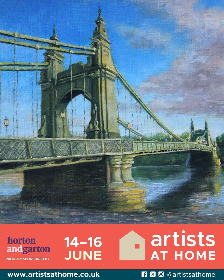Derek Siddle
Studio 36
@siddlederek
Painting

Bishop Auckland born artist Derek Siddle is a landscape painter working with oils on canvas capturing modern and historical local scenes around West London and of his home town that are often bright and optim… instagr.am/p/C8FVBfbv3df/